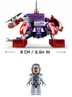 Конструктор пластм. Sluban "Атомная буря. Защитник"  118 дет.