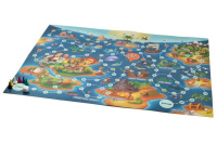 Игра с фишками 600*450 мм  "Карта сокровищ" в пакете  5+