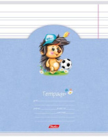 Тетрадь А5 12л лин.узкая Hatber "Лохматики", белизна 98%