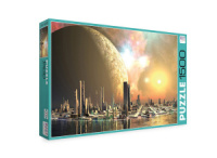 Пазлы 1500 элементов  475*675мм.  "Фантастический город"