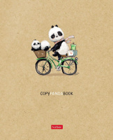 Тетрадь А5 48л кл. Hatber  "Panda_Book" ТОНИР.БЛОК КРЕМОВЫЙ*