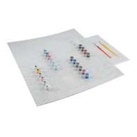 Картина по номерам на картоне 40*50см "Утренний чай"