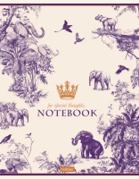 Тетрадь А5 48л кл. Hatber "Царство джунглей" софт-тач, тисн, зап.оборот, 5диз.в блоке