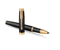Parker IM Core Роллер Т321 Black GT F черные чернила