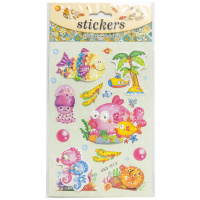 Набор наклеек "Волшебные звери", 10*15см ассорти