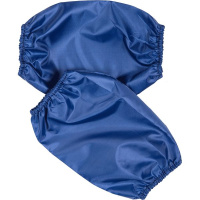 Набор Нарукавники + фартук для труда 700*500мм 3 кармана "Темно-синий"