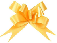 Бант подарочный,  матовый, 1,8см, ассорти, 1 шт