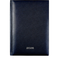 Ежедневник дат. 2026г А5 Attomex. Orion 336стр., темно-синий, тв.обл., бумвинил, ляссе