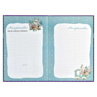 Дневник для девочек А5  48л., 7БЦ "Мороженое" глянц.лам., тисн.фольгой