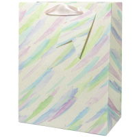 Пакет подар. бумажн. 26*32*10 см, 210 гр/м Праздник, 4 дизайна