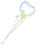 Световая палочка 42см "Сердечко" свет, бат. 3*AG13 в компл.