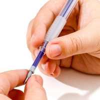 Стержень гелевый Deli пулевидный, черный, 0,5мм, для E6600S, EG81,EG90, EG85, EG65, EG64, EG15, EG31