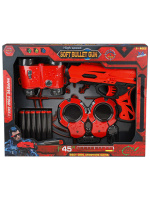 Игровой набор "Бластер" бинокль,наручники,6 патронов