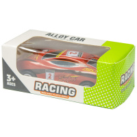 Машинка Гоночная металл , 6,5см  корп. ассорти