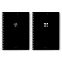 Тетрадь А4  96л кл. гребень Светоч "Строгий стиль"