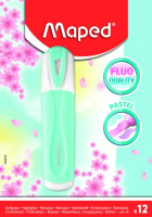 Текстовыделитель  MAPED FLUO PEP'S CLASSIC  голубой 1-5мм, ПАСТЕЛЬ