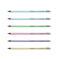 Карандаш Pastel НВ пластиковый с ластиком, тубус