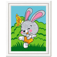 Аппликация из блёсток А4 "Летняя песенка" 5+