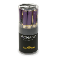 Ручка "Monaco. Виноградная" шарик., 0,5мм, синие чернила**