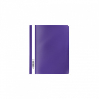 Скоросшив. пласт. А5+ прозр. верх.  Soft Caribbean Sunset, 0,12/0,18мм ассорти