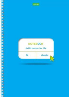 Тетрадь А4  96л кл. гребень Hatber !СУПЕРЭКОНОМ! "Клик" тиснение, белизна 80%