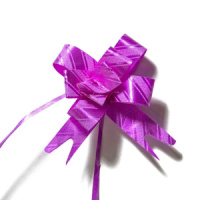 Бант подарочный затягивающийся   4см, ассорти