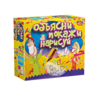 Игра настольная "Объясни, покажи, нарисуй" 5+