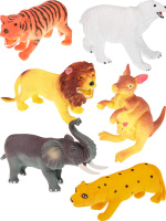 Резиновые животные "Животные" ассорти 13см