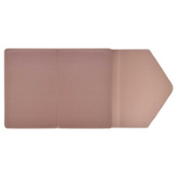 Ежедневник недат. А5 160л., кож.зам., тв.пер. "Наппа розовый" блинт.тисн., ляссе