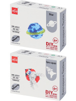 Конструктор пластм. "Космос" 180-200 дет.