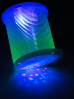 Пружинка 5см "Веселое настроение", светится, ассорти дизайнов