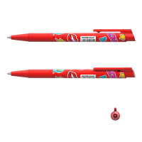 Ручка шар. ЕК   Sweet love автомат.0,7мм цв.мат.корп.Soft Touch, синяя