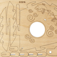 Конструктор из дерева "Скворечник "Птички"