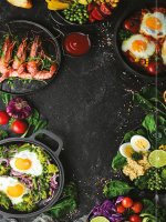 Книга для кулинарных рецептов А5  80л., 7БЦ "Разнообразие блюд"