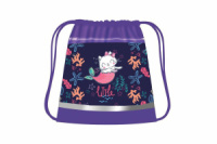 Мешок для обуви 1 отд, 415*340, карман, светоотр. "Милая которусалка"