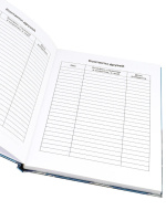 Записная книжка мальчика А5 80л. 7БЦ "Белая акула-1" твин.лак., фольга