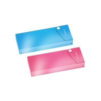 Пенал пластиковый (200*74*27) кнопка "Glossy Bubble Gum", арома,  ассорти