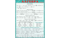 Карточка-шпаргалка.  "Алгебра  часть 2" 144*206мм