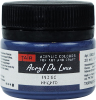 Краска акрил. "Акрил-Хобби" DeLux  20 мл, индиго