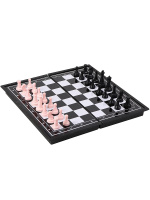 Шахматы магнитные, пластиковые,  поле 19см