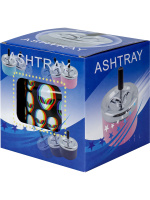 Пепельница бездымная 9*9*7см "Инопланетяне"