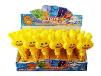 Мыльные пузыри  30мл, 18см  "Зайка трещетка" палочка