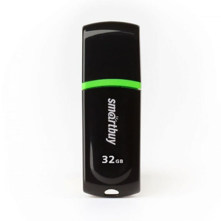 Флеш-драйв 32 GB USB 2.0 Smartbuy Paean Black