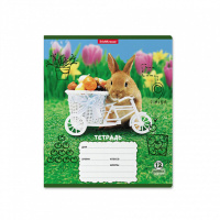 Тетрадь А5 12л лин. Erich Krause "Кролики" MIX-PACK