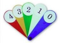 Веер цифр "От 0-9"