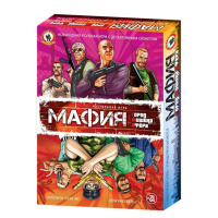 Игра настольная "Мафия. Город Тишина Афера" 12+