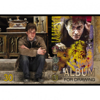 Альбом А4 30л скоба "Гарри Поттер"  пл. 100 гр/м