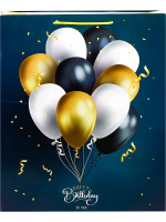 Пакет подар. бумажн. 40*47*14 см, 157гр/м2  Шары