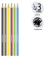 Карандаши цвет.  6цв Erich Krause трехгранные