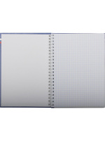 Блокнот А5 7БЦ  80л. "Российский герб" кл., глянц.лам.